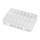 24-Slot Compartment Craft Storage Box